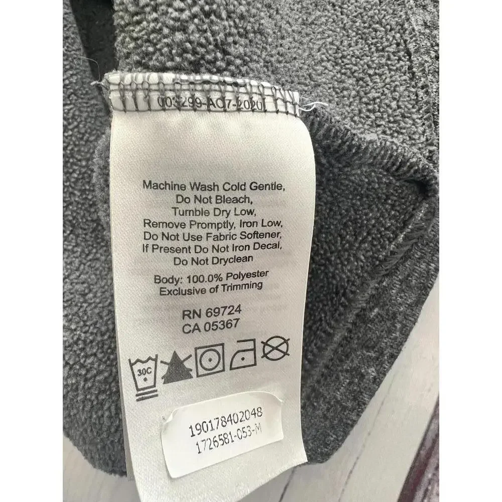 Columbia Men's Quarter-Zip Pullover - Comfortable Gray Fleece - L - Picture 5 of 5